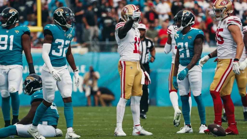 San Francisco 49ers vs. Jacksonville Jaguars Game Images